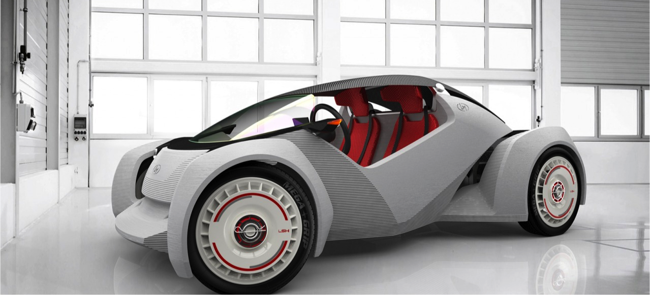 Che auto mi stampo in 3D? La Strati a settembre 2014 live